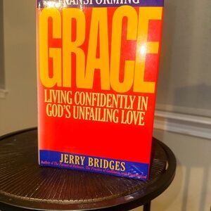 Transforming Grace by - Red and Yellow Cover Coffee Table Book